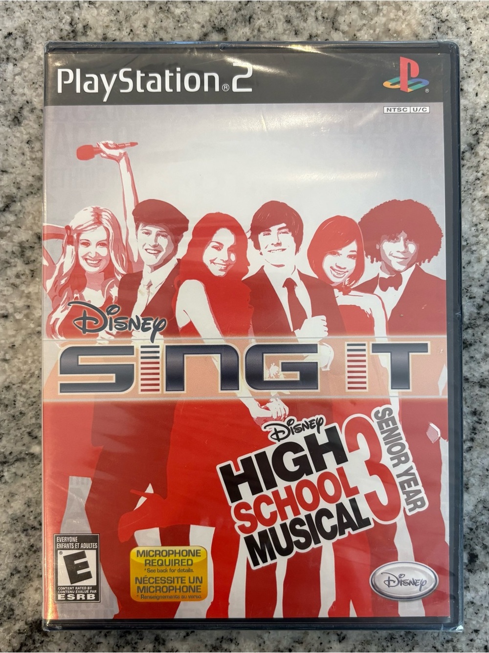 Sing It: High School Musical 3 Senior Year (Sony PlayStation 2 PS2) - New Sealed